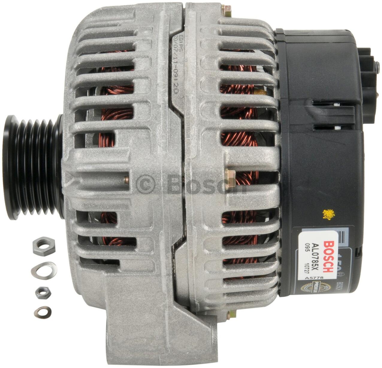 Mercedes Alternator (150A) (Rebuilt) 010154830280 - Bosch AL0785X