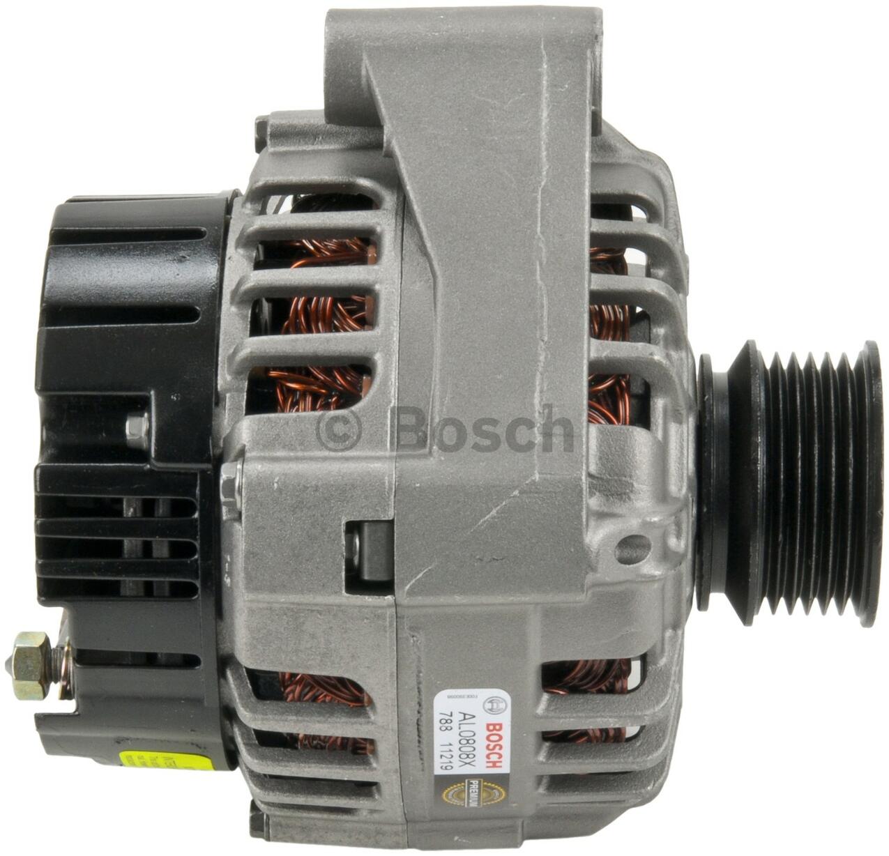 Mercedes Alternator (120A) (Rebuilt) 011154720283 - Bosch AL0808X