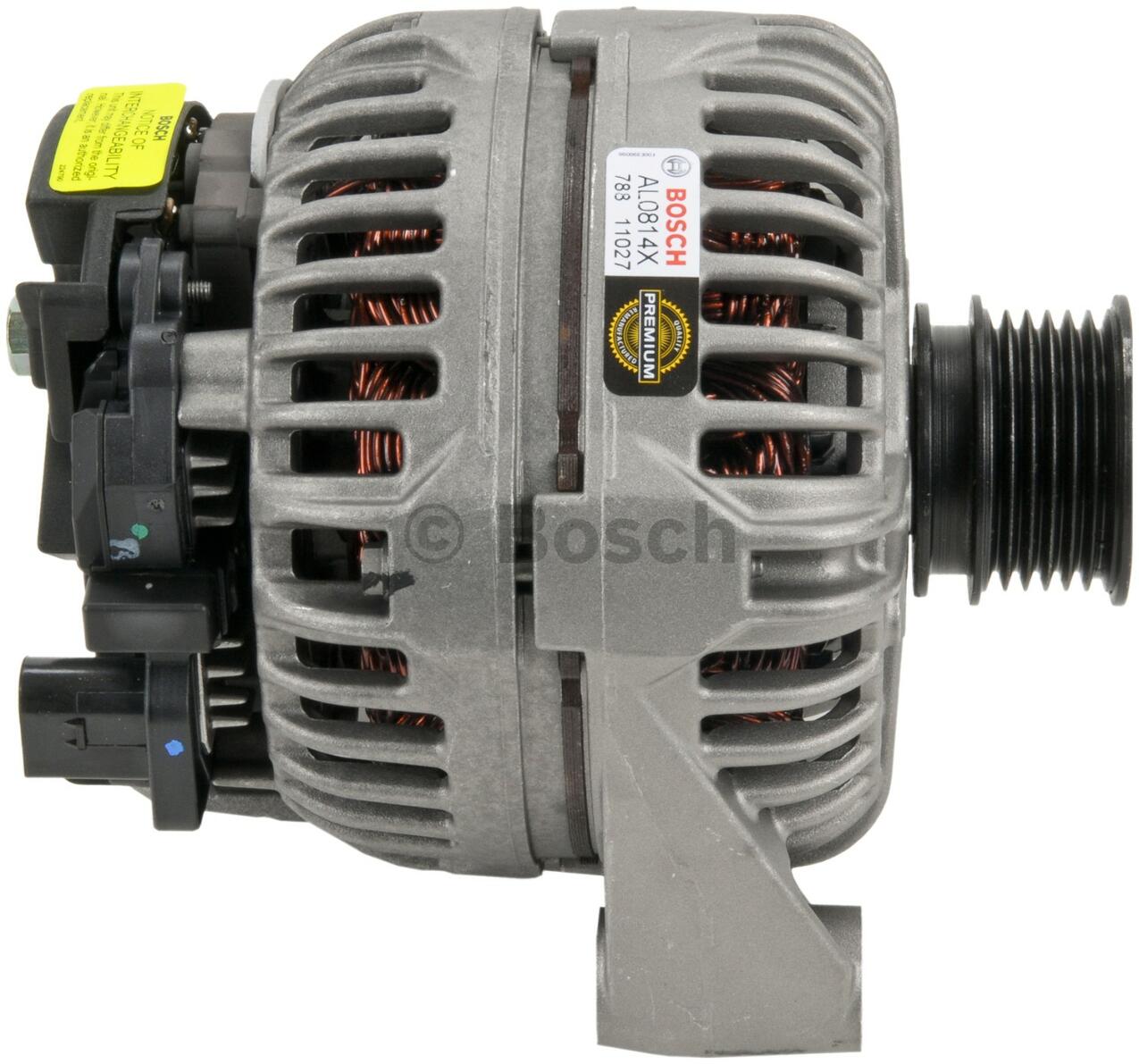 BMW Alternator (150A) (Rebuilt) 12317546284 - Bosch AL0814X