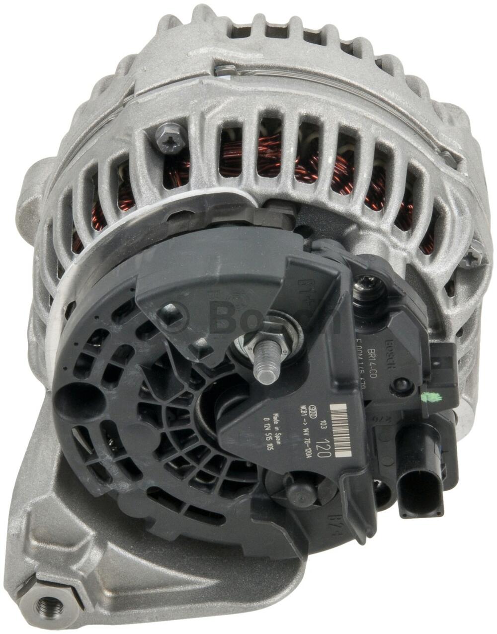 BMW Alternator (120A) (New) 12317519620 - Bosch AL0816N