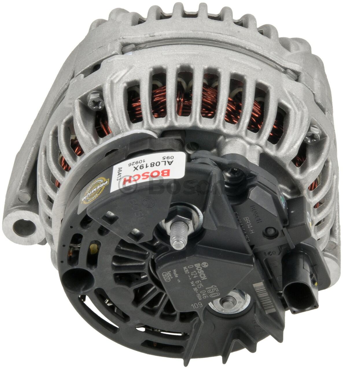 Mercedes Alternator (150A) (Rebuilt) 013154830280 - Bosch AL0819X