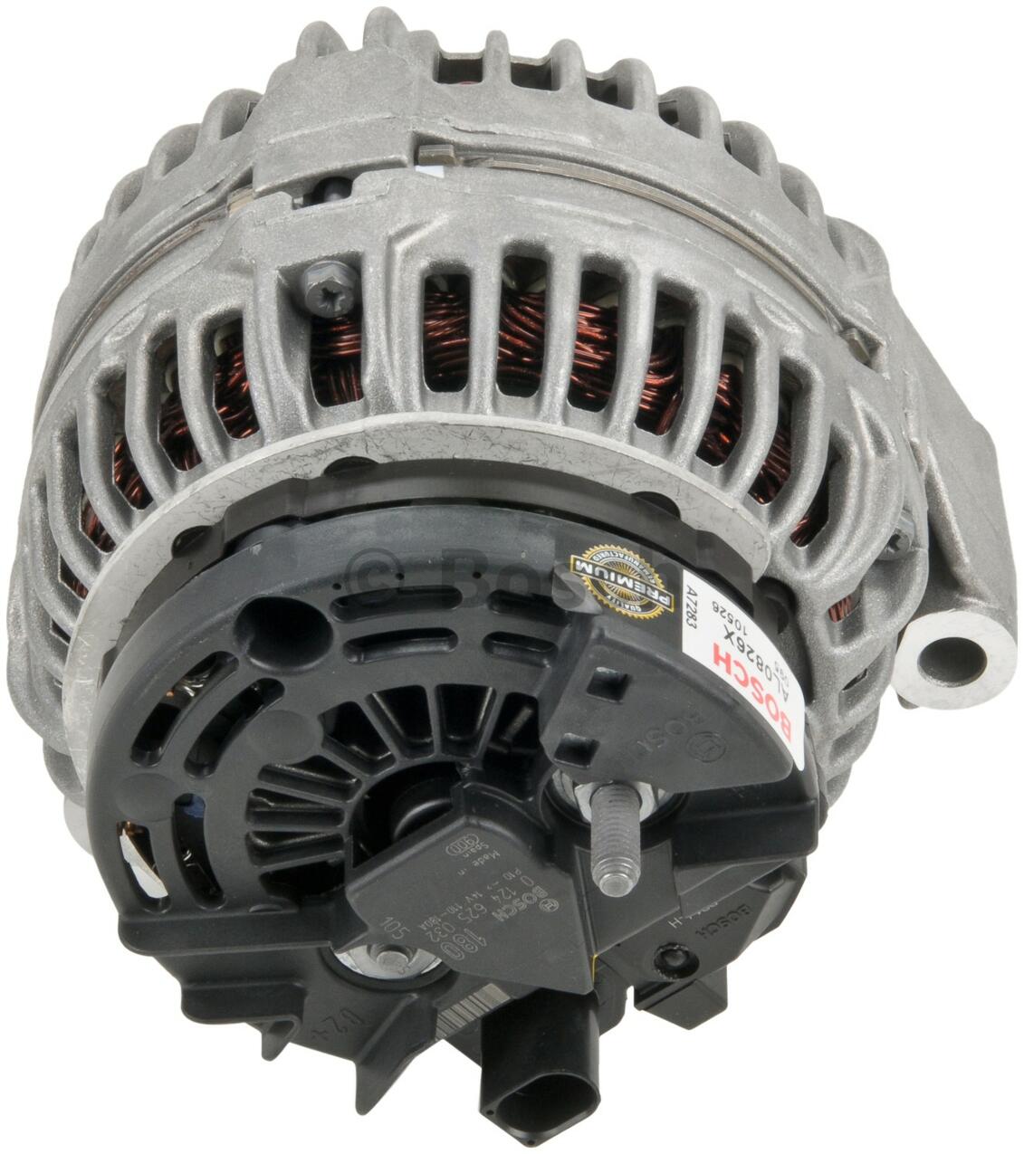 Mercedes Alternator (180A) (Rebuilt) 013154850283 - Bosch AL0826X