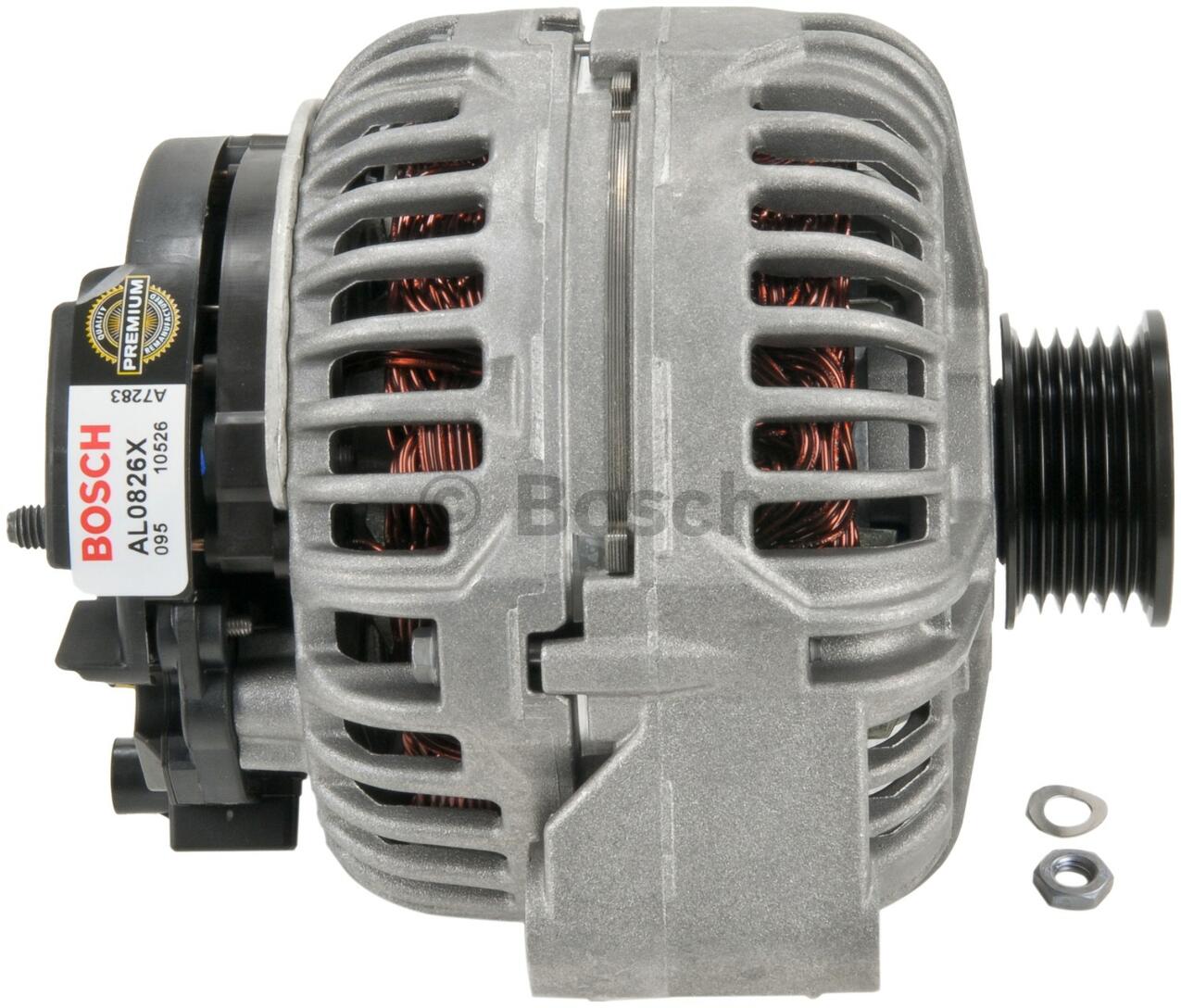 Mercedes Alternator (180A) (Rebuilt) 013154850283 - Bosch AL0826X