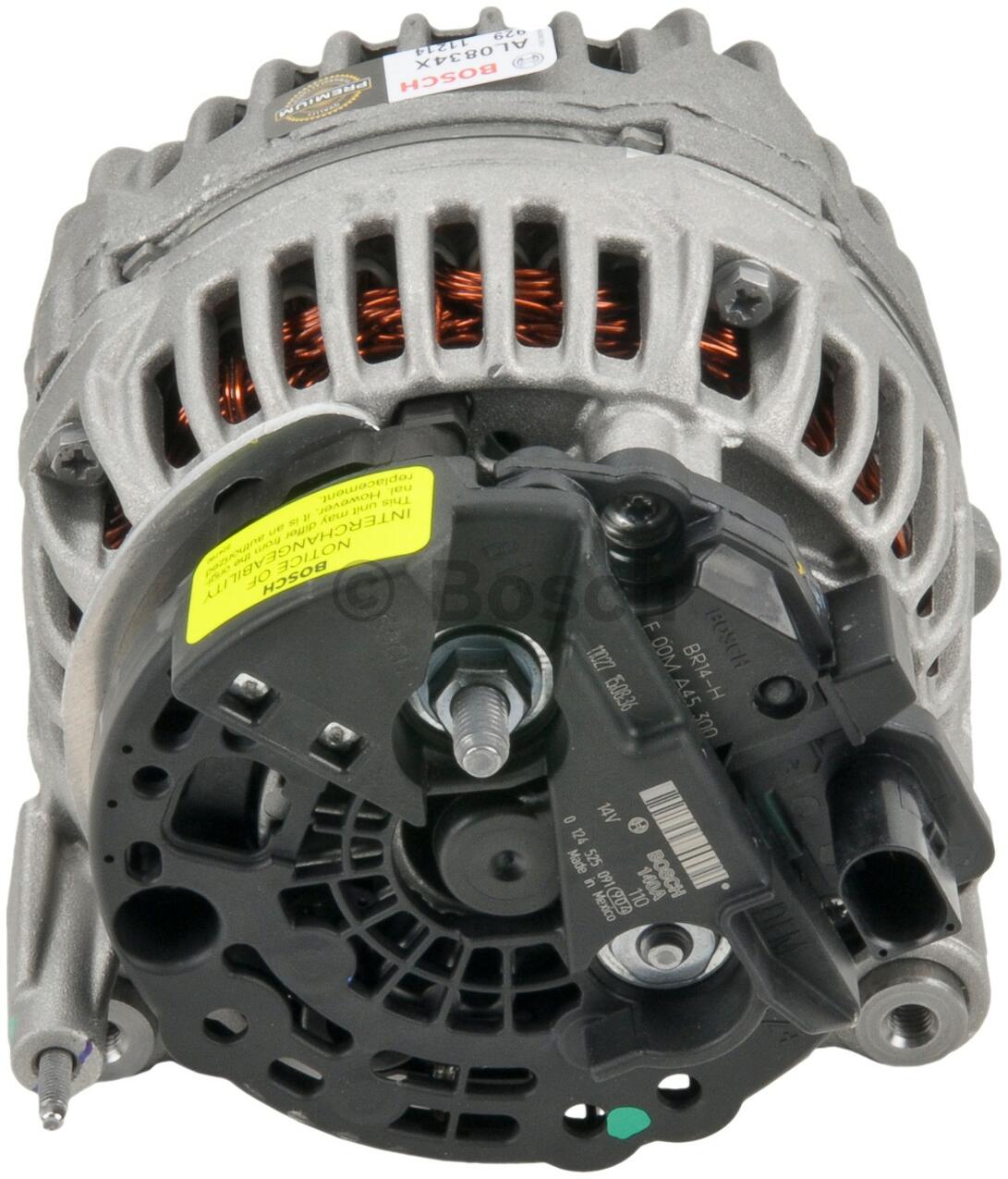 Audi VW Alternator (140A) (Rebuilt) 06F903023FX - Bosch AL0834X