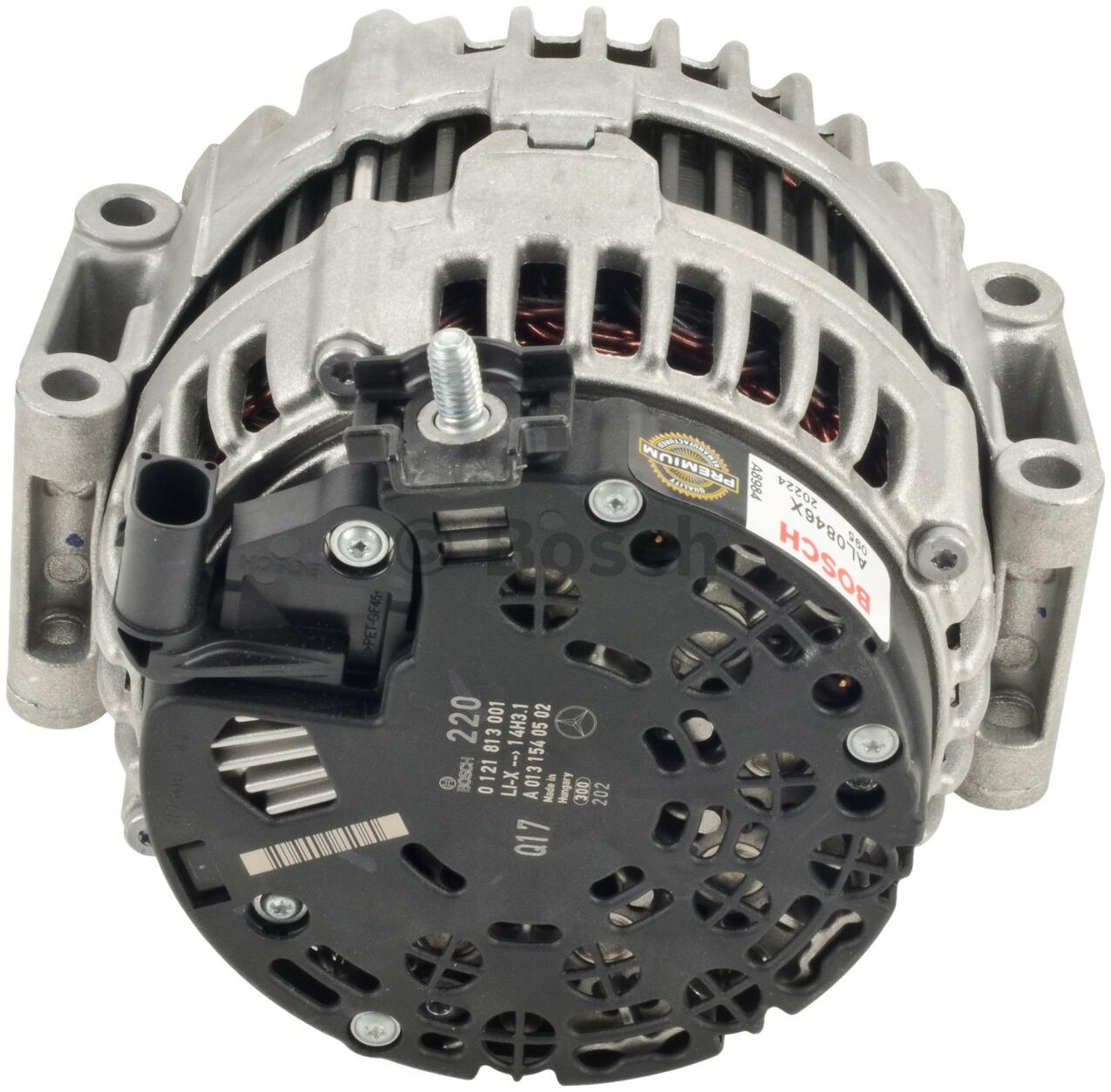 Sprinter Alternator (220A) (Rebuilt) (High Capacity) 013154550287 - Bosch AL0846X