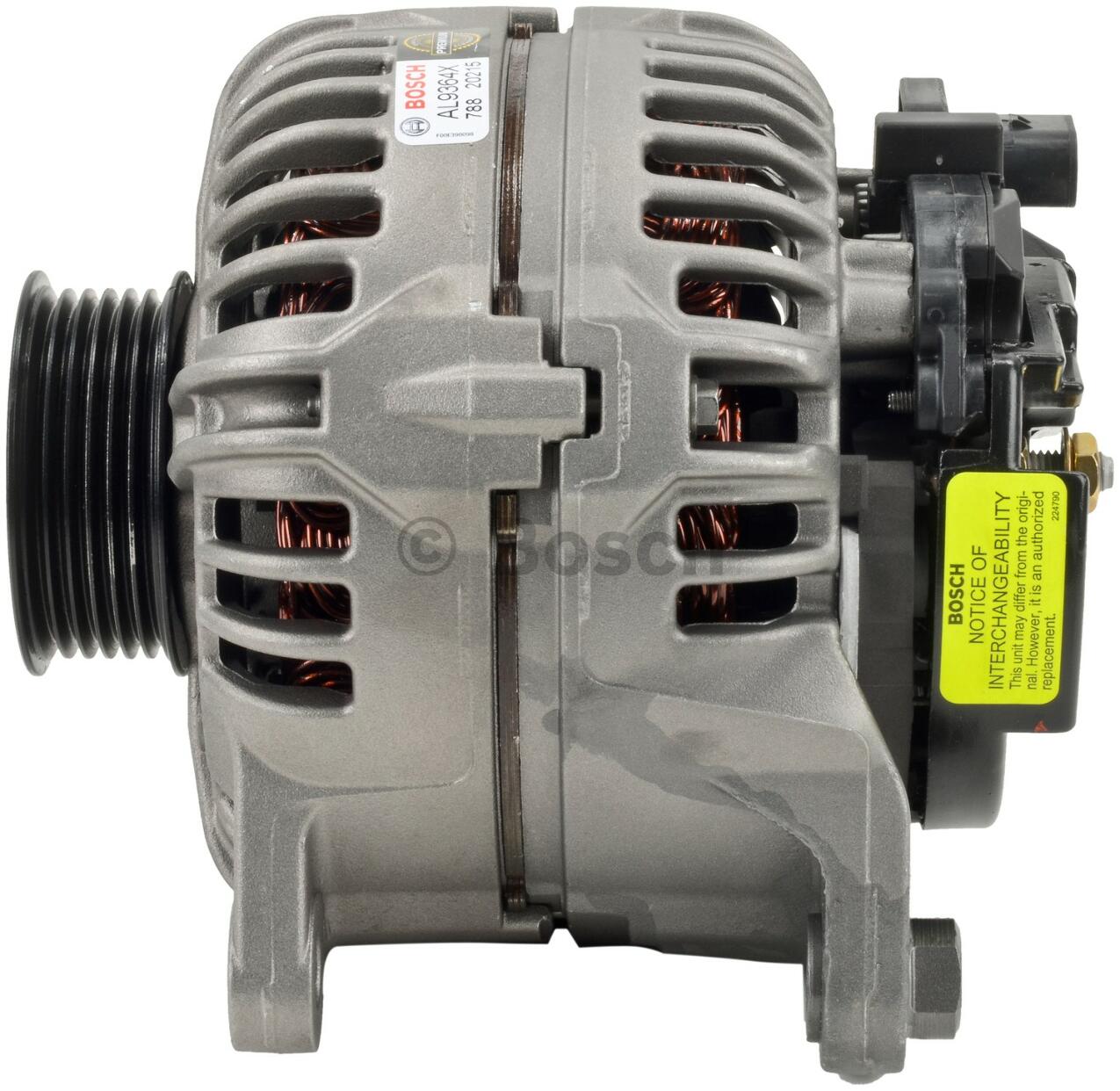 Audi VW Alternator (150A) (Rebuilt) 078903018X - Bosch AL9364X