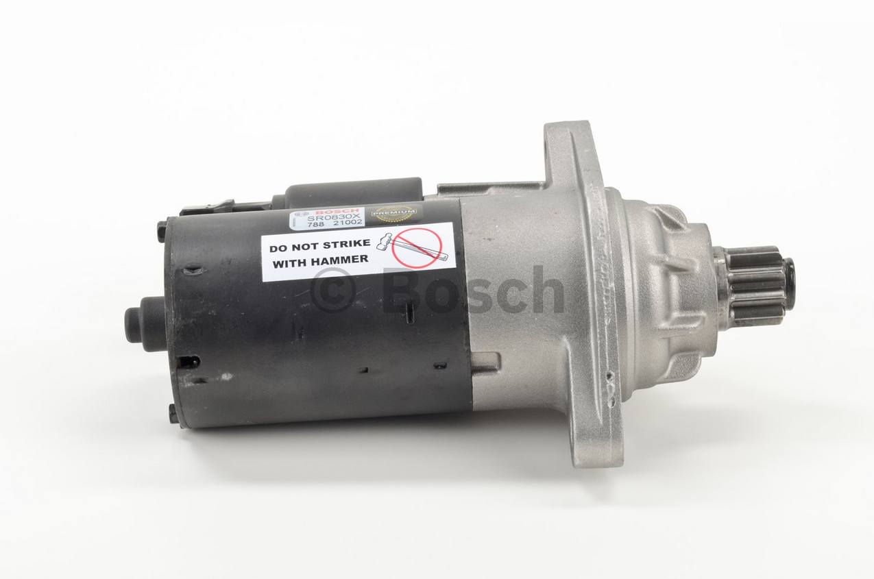 Audi VW Starter Motor (Rebuilt) 02M911023X - Bosch SR0830X