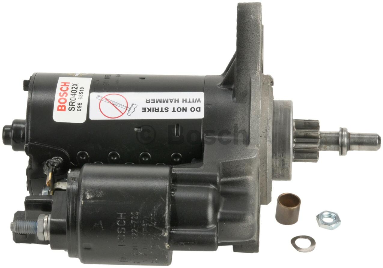 VW Starter Motor (Rebuilt) 020911023NX - Bosch SR0402X