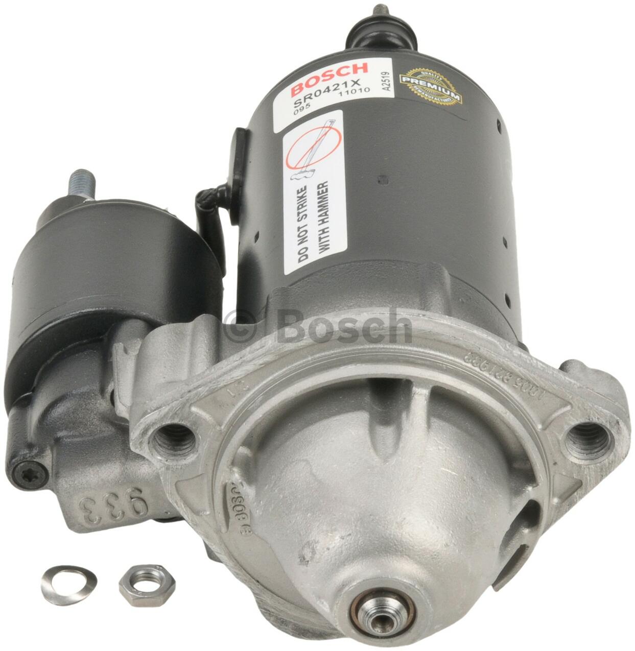 Audi VW Starter Motor (Rebuilt) 06B911023X - Bosch SR0421X