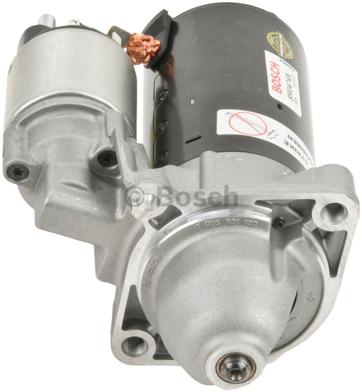 BMW Starter Motor (Rebuilt) 12417501738 - Bosch SR0474X