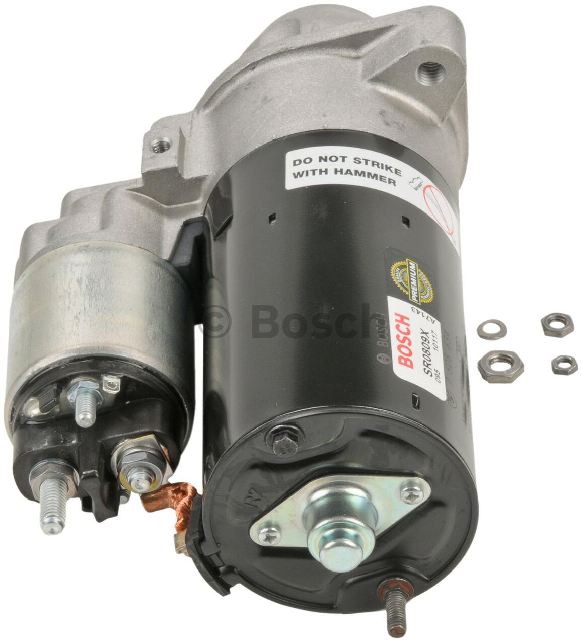 BMW Starter Motor (Rebuilt) 12417610351 - Bosch SR0809X