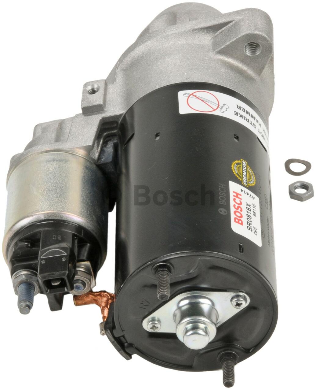 BMW Starter Motor (Rebuilt) 12417610353 - Bosch SR0816X