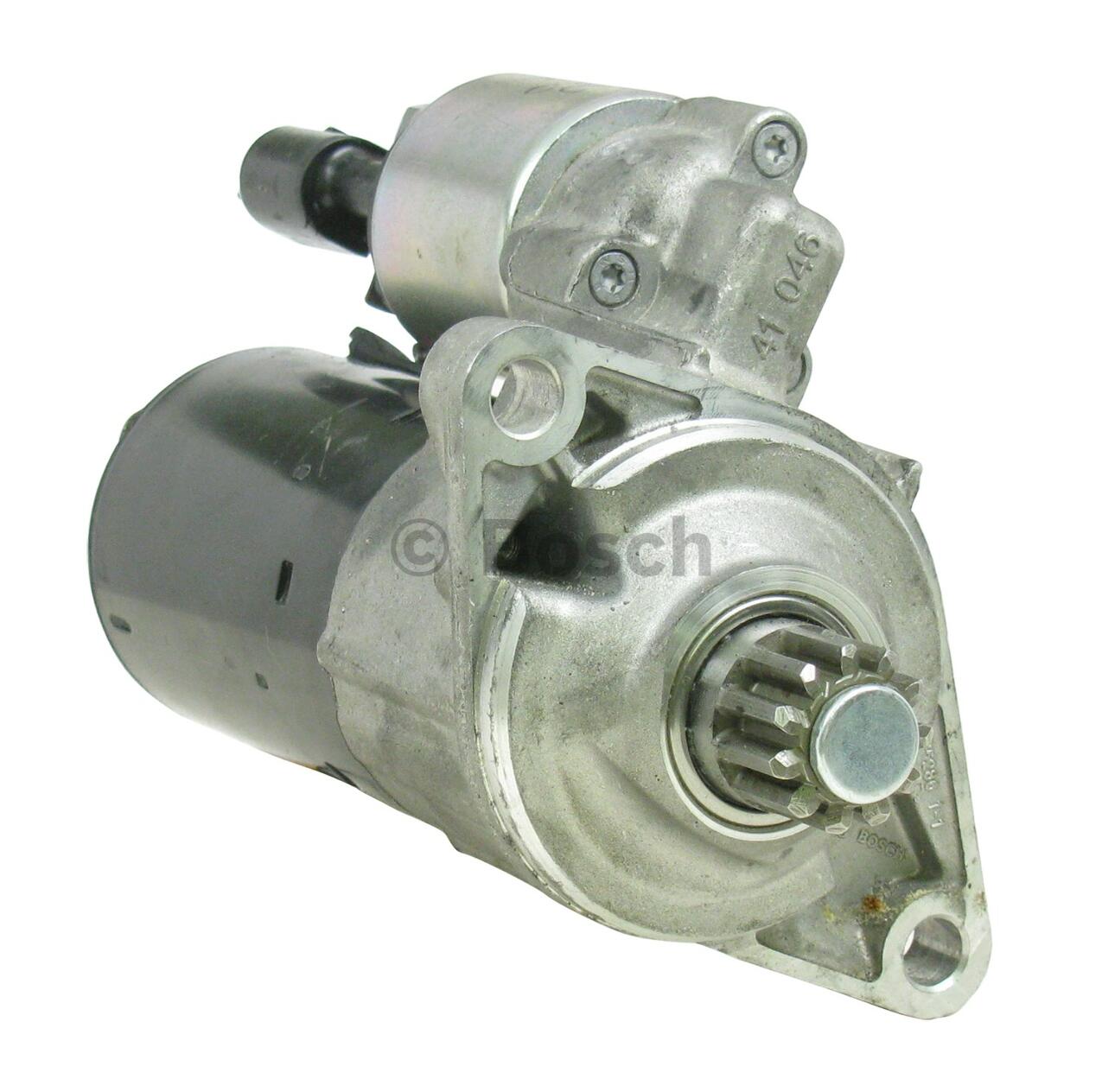 Audi VW Starter Motor (Rebuilt) 02E911023SX - Bosch SR0840X