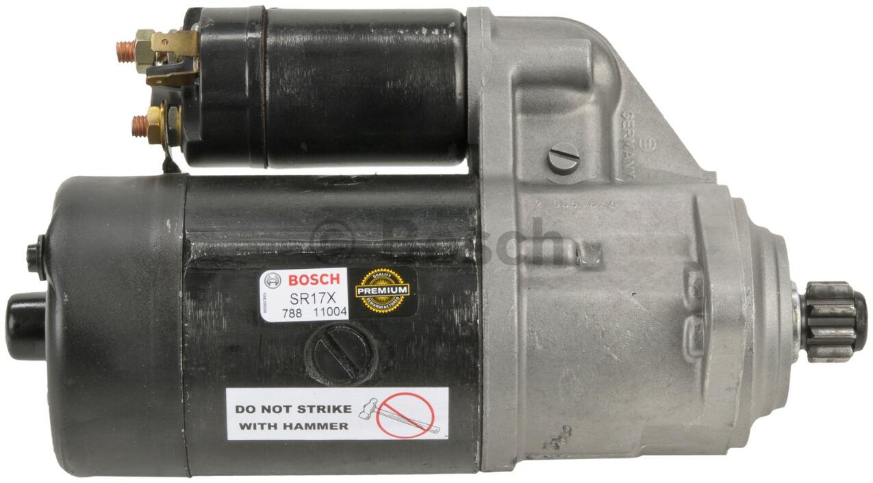 Porsche Starter Motor (Rebuilt) 90160410200 - Bosch SR17X