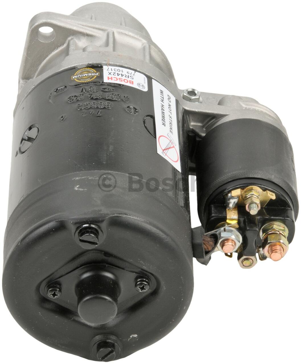 BMW Starter Motor (Rebuilt) 12411720636 - Bosch SR442X