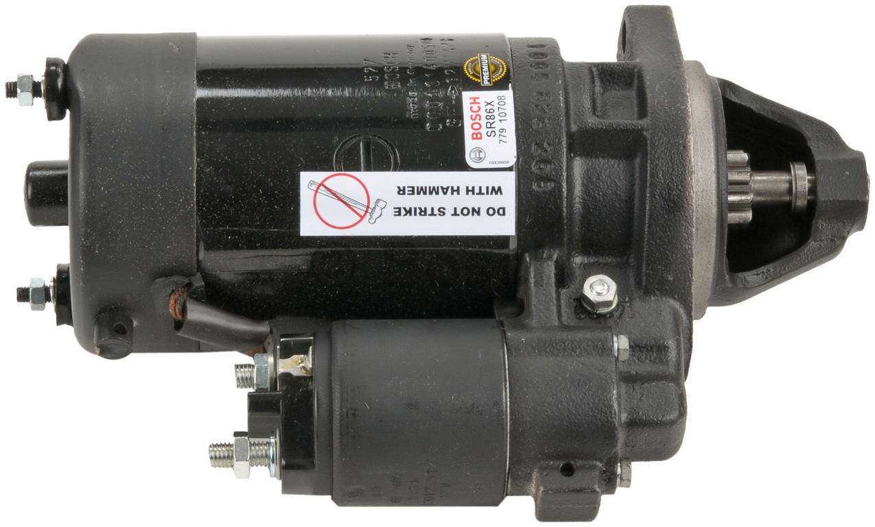 Mercedes Starter Motor (Rebuilt) 002151970180 - Bosch SR86X