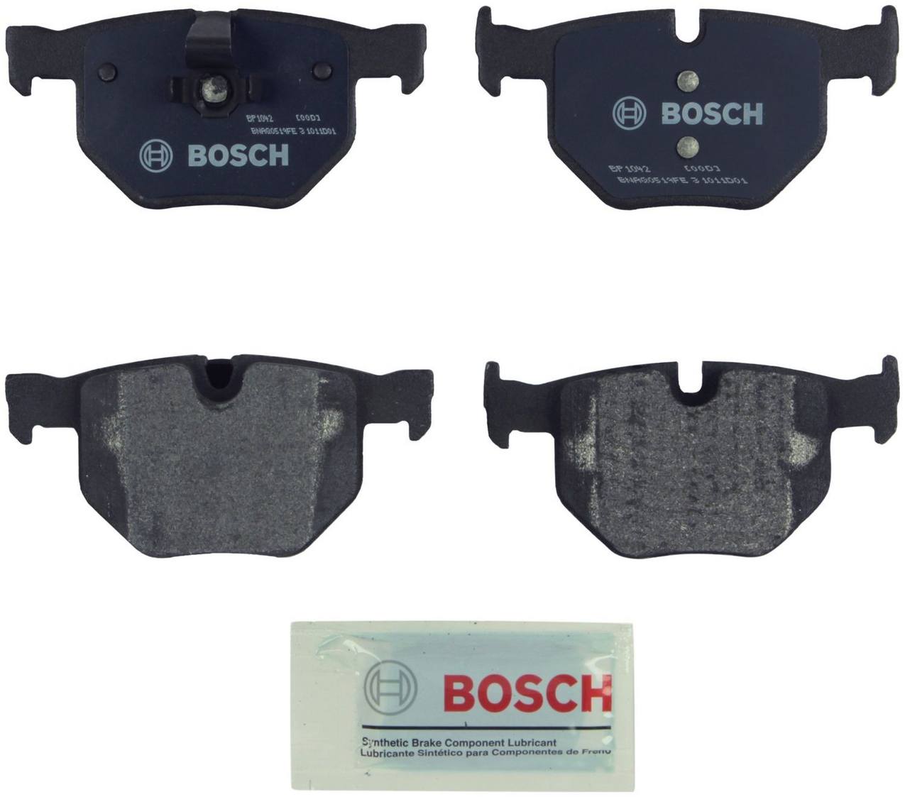 BMW Disc Brake Pad Set - Rear 34216763043 - Bosch QuietCast BP1042