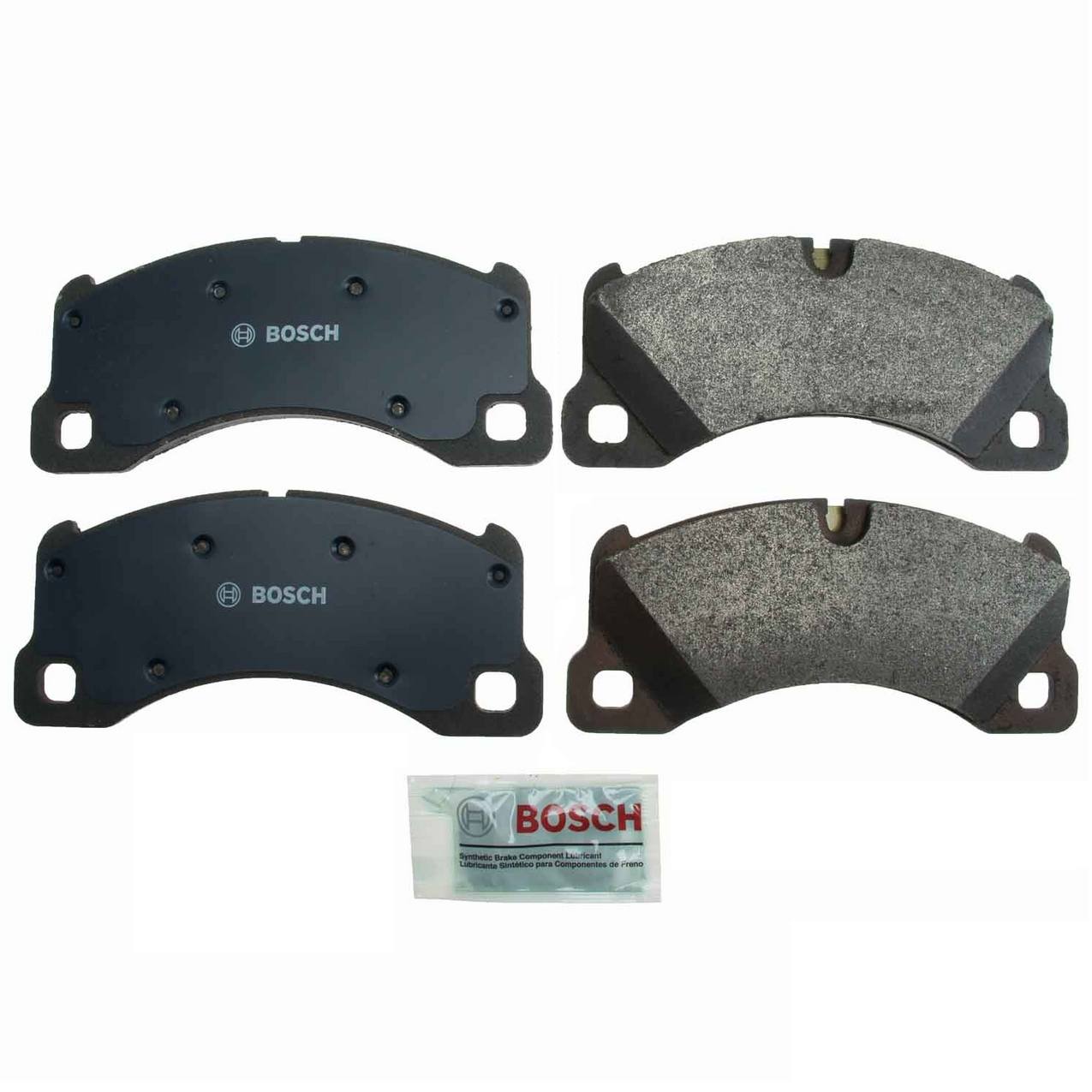 Porsche VW Disc Brake Pad Set - Front 7P6698151G - Bosch QuietCast BP1349