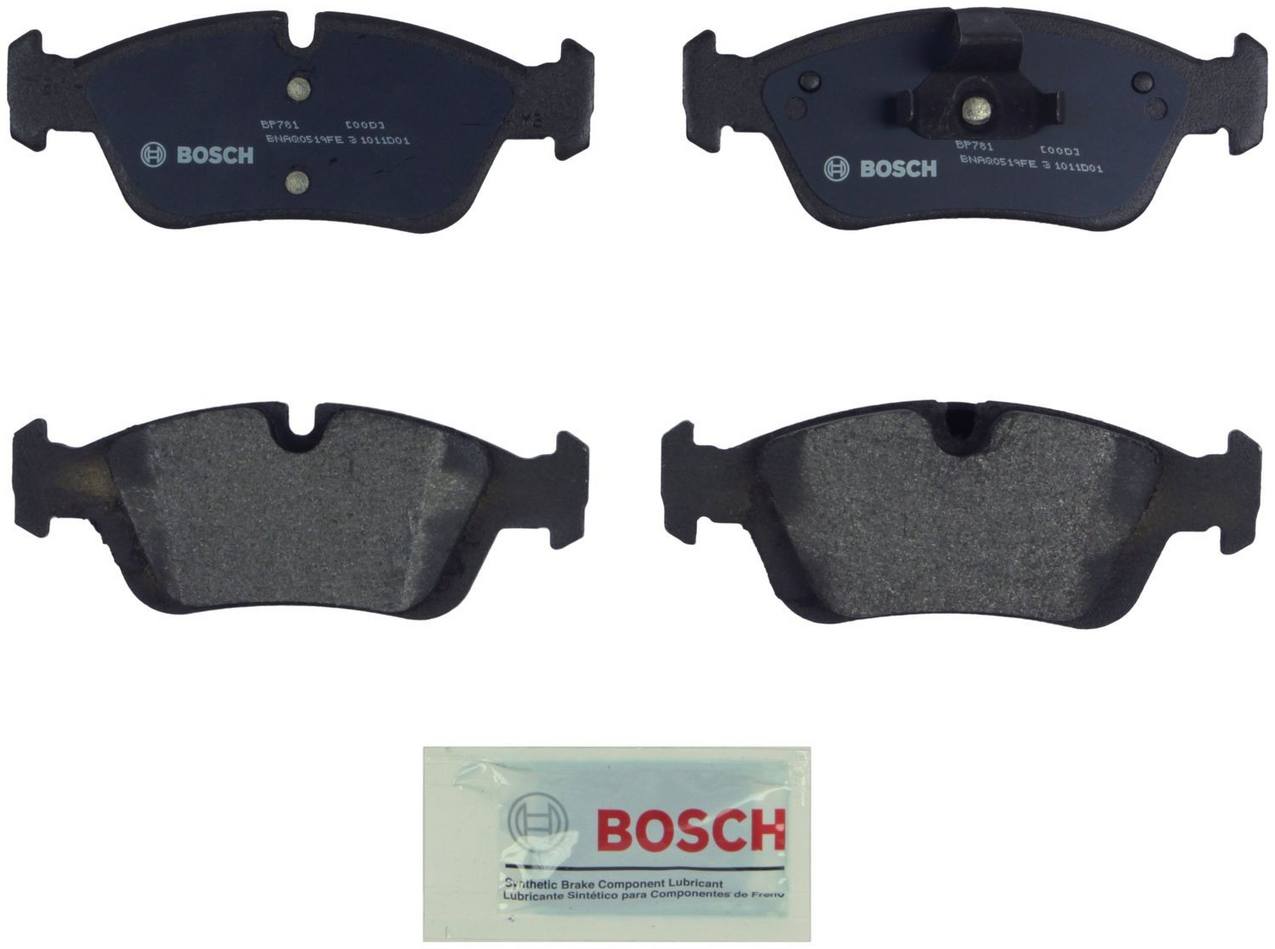 BMW Disc Brake Pad Set - Front 34116761244 - Bosch QuietCast BP781