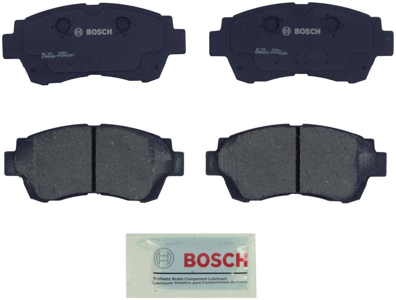 Disc Brake Pad Set - Front (Ceramic) (QuietCast)