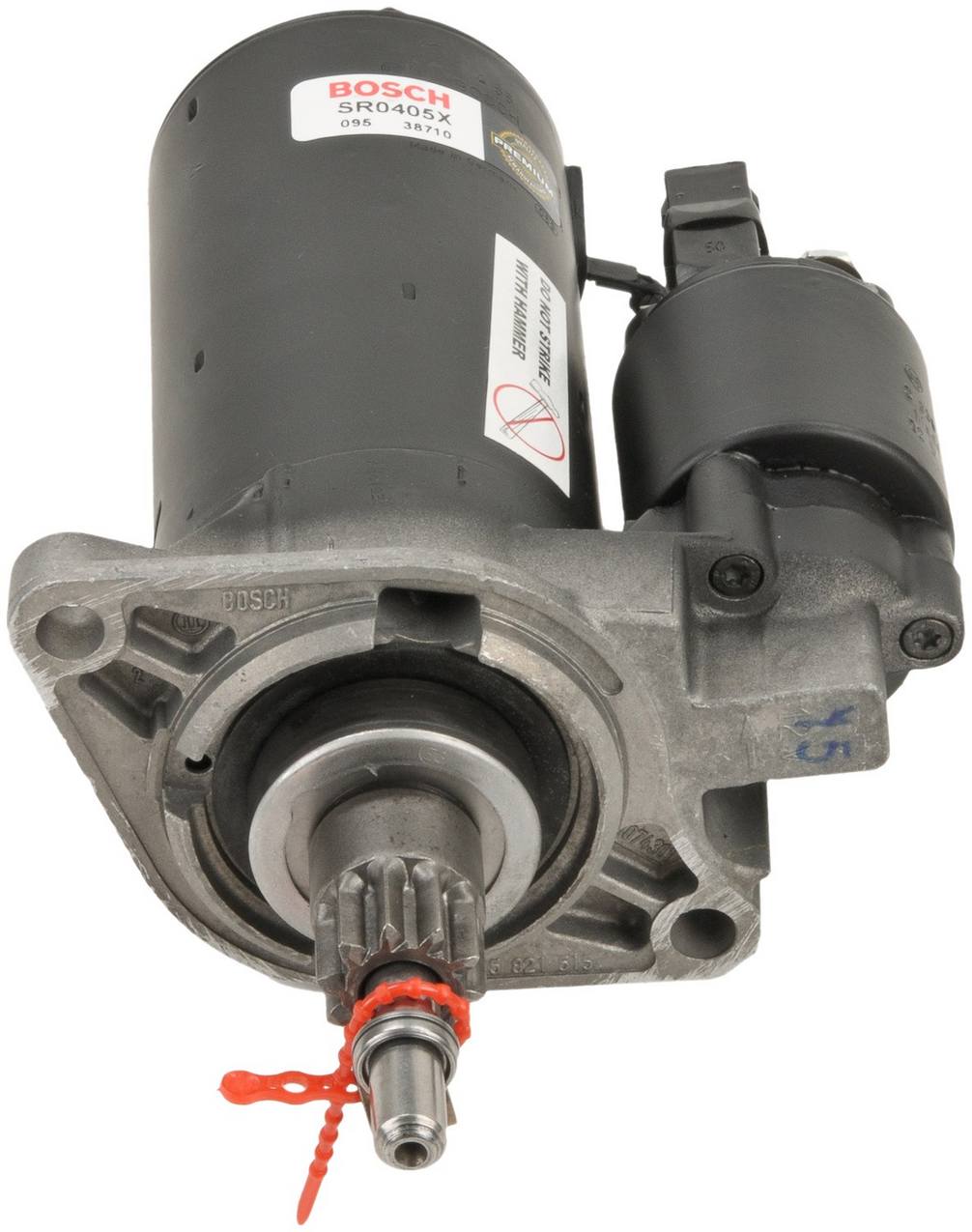 VW Starter Motor (Rebuilt) 02A911023HX - Bosch SR0405X