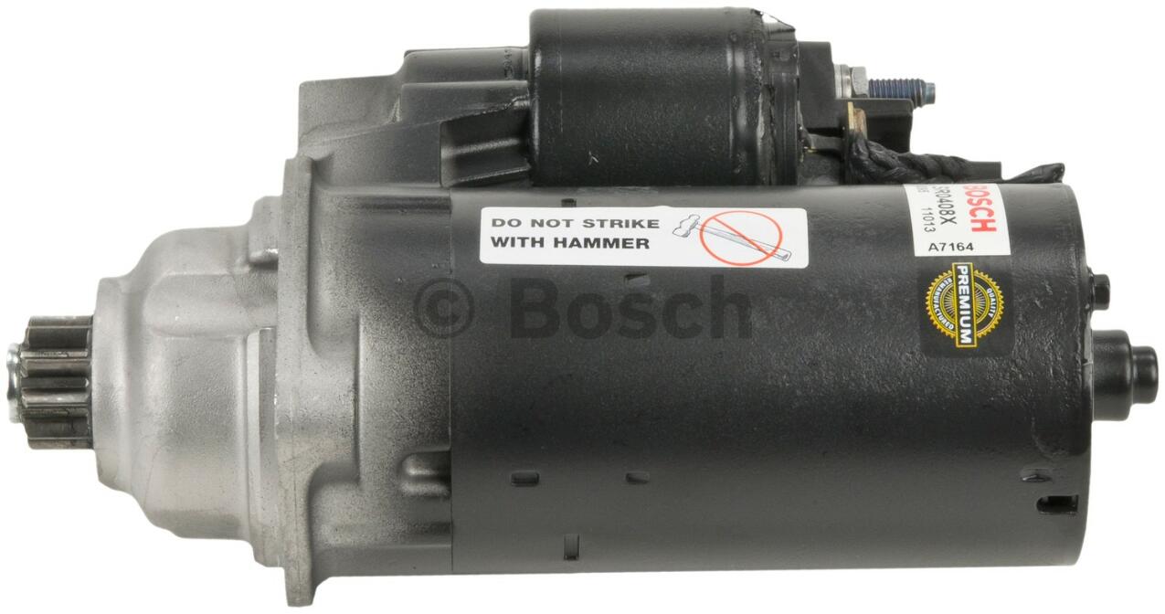 VW Starter Motor (Rebuilt) 02A911024DX - Bosch SR0408X