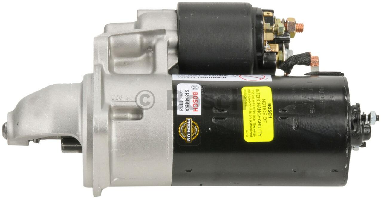 BMW Starter Motor (Rebuilt) 12412354709 - Bosch SR0445X