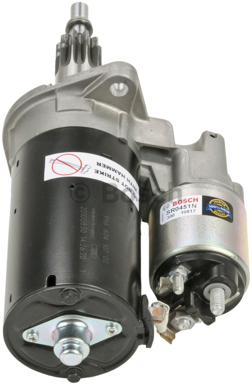 Porsche Starter Motor (New) 99660410702 - Bosch SR0451N