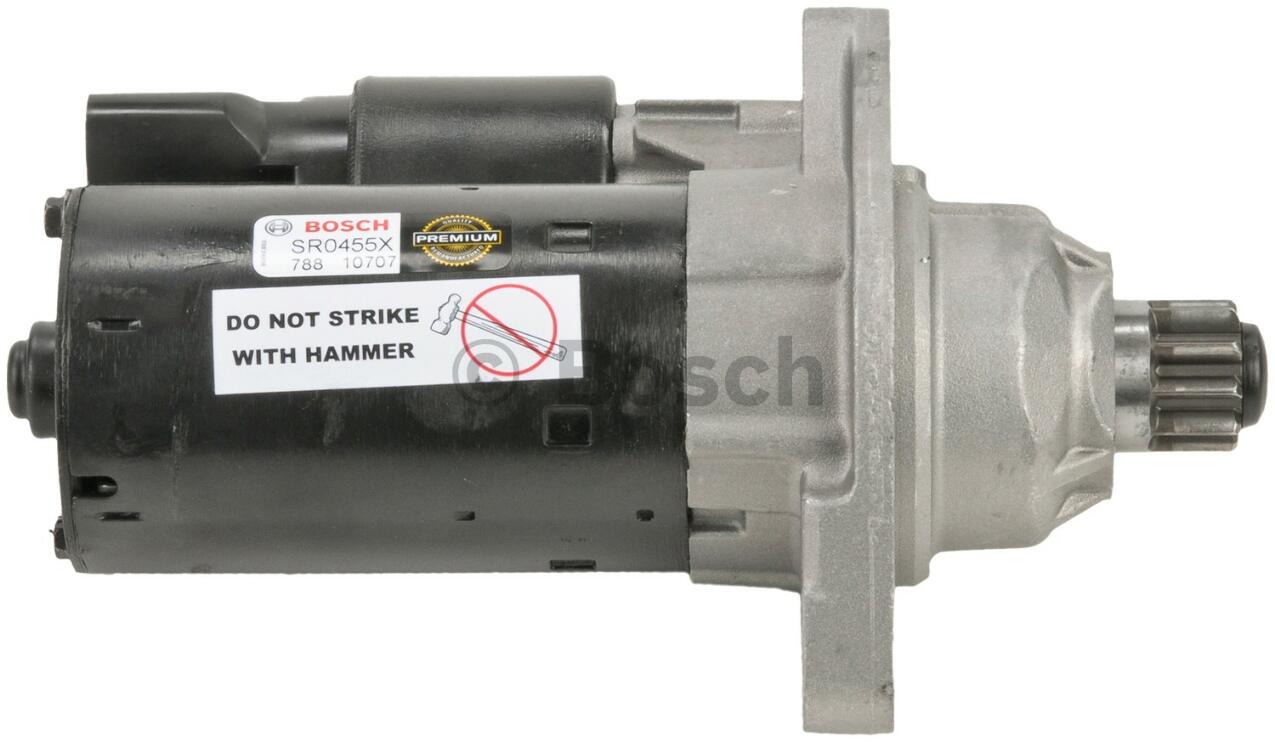 VW Starter Motor (Rebuilt) 02M911023SX - Bosch SR0455X