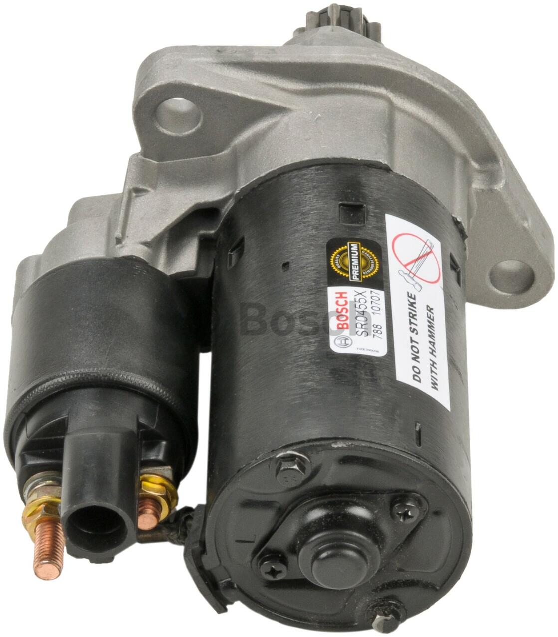 VW Starter Motor (Rebuilt) 02M911023SX - Bosch SR0455X