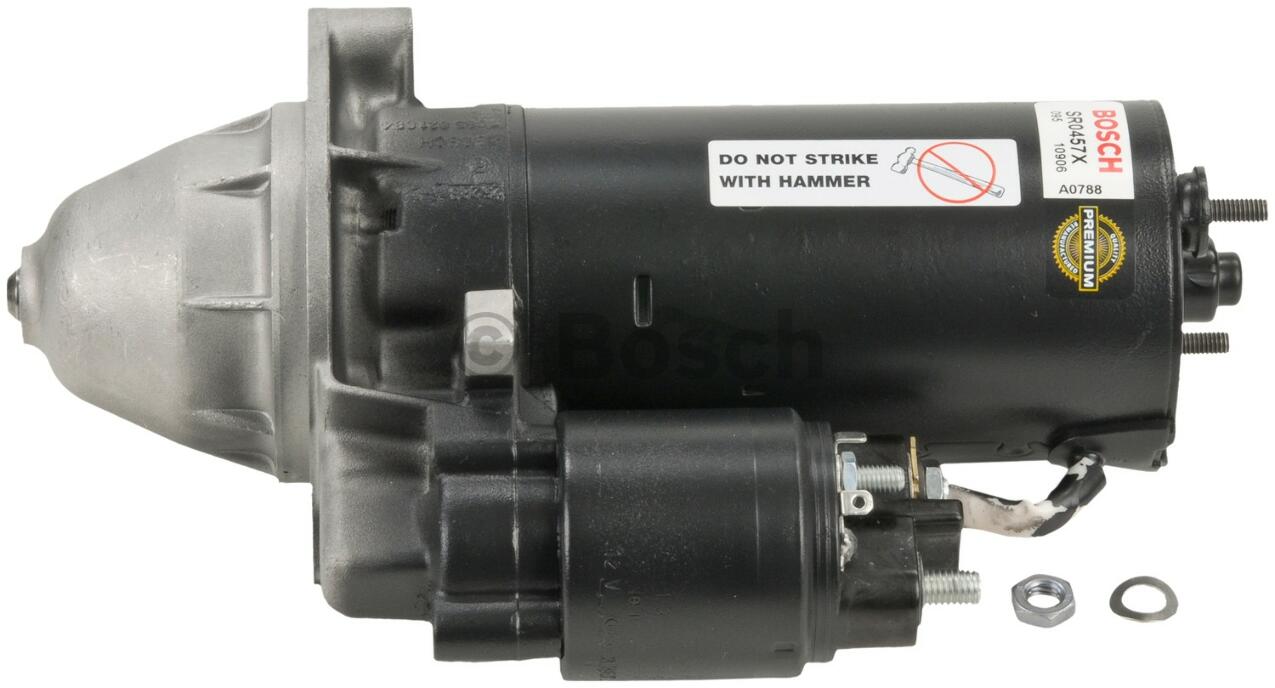 Mercedes Starter Motor (Rebuilt) 005151340183 - Bosch SR0457X