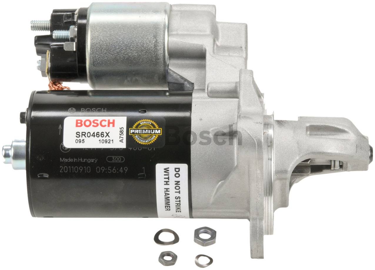 Mini Starter Motor (Rebuilt) 12417570488 - Bosch SR0466X