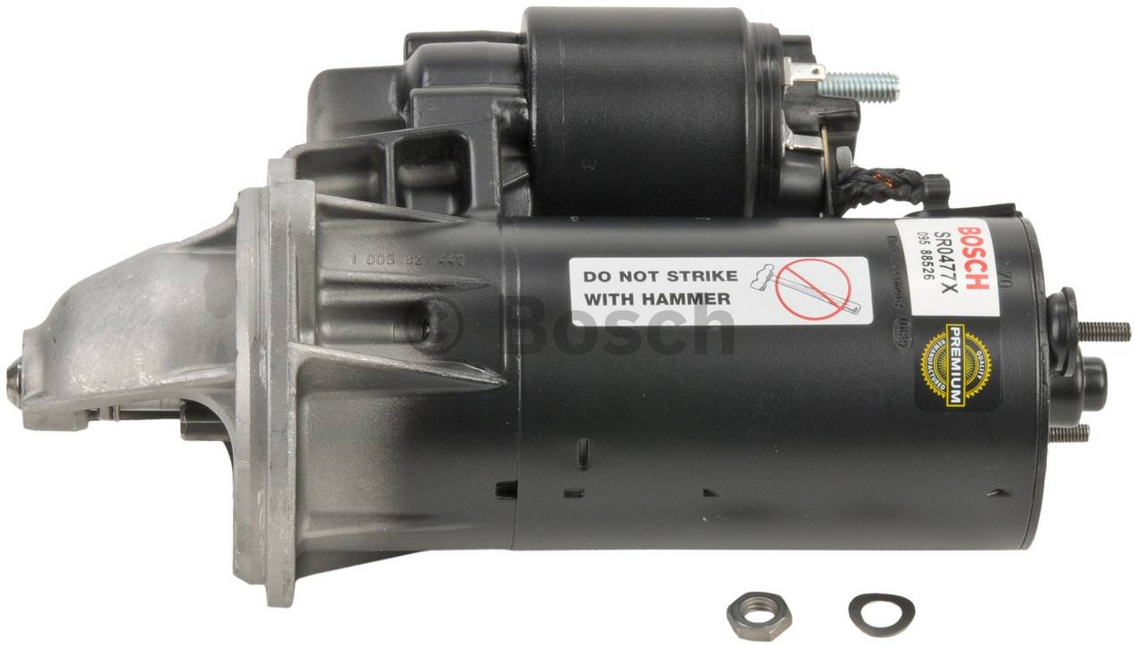 SAAB Starter Motor (Rebuilt) 93184934 - Bosch SR0477X