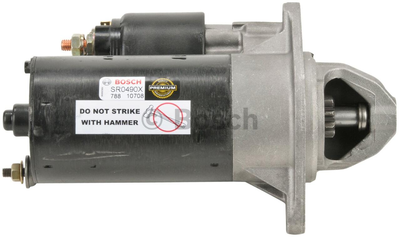 SAAB Starter Motor (Rebuilt) 5194766 - Bosch SR0490X