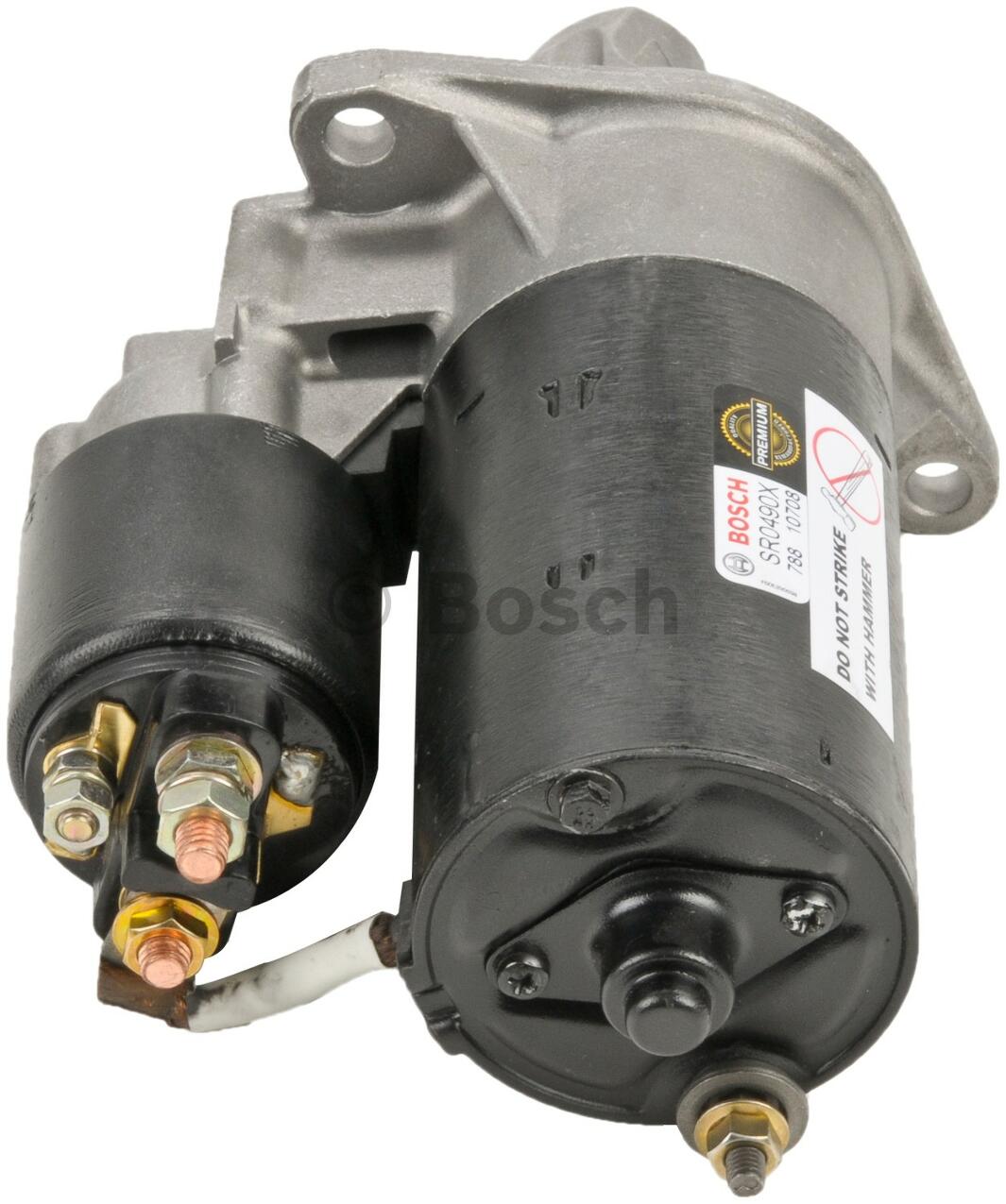 SAAB Starter Motor (Rebuilt) 5194766 - Bosch SR0490X