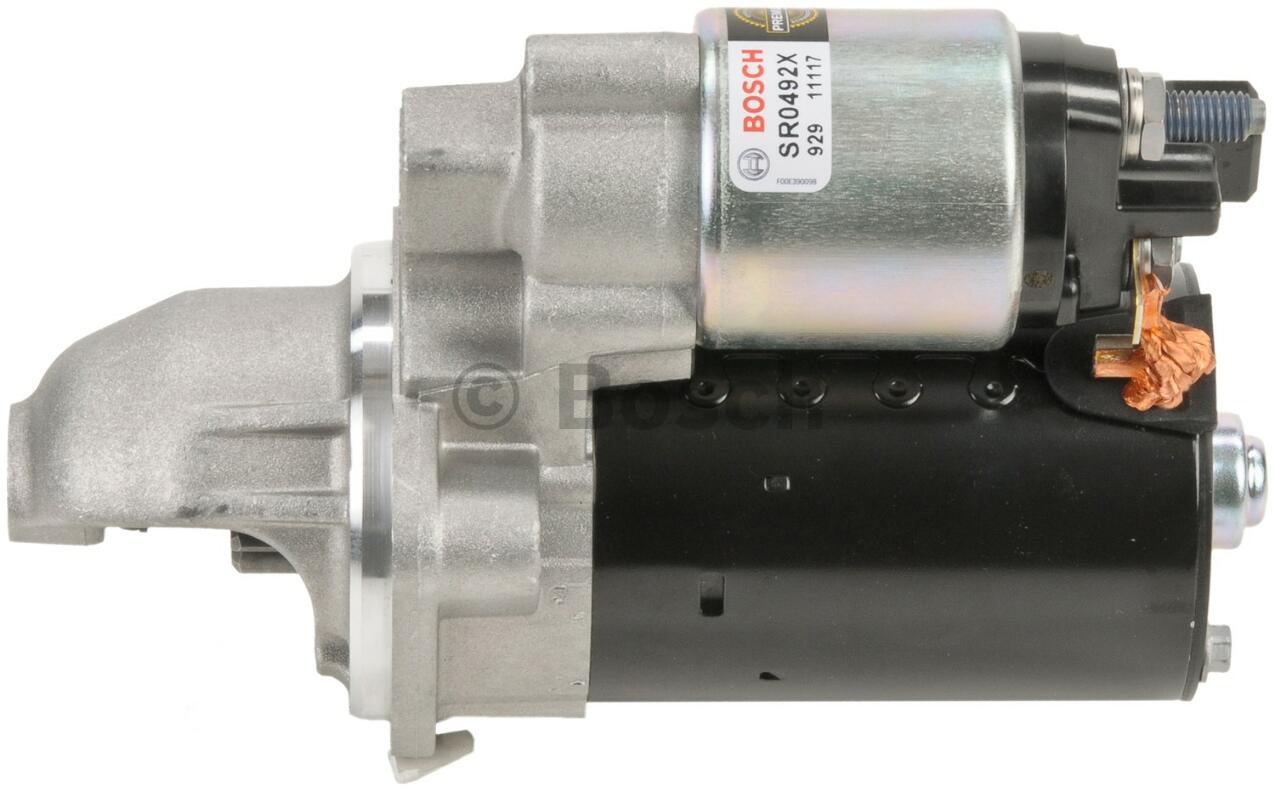 BMW Starter Motor (Rebuilt) 12412354701 - Bosch SR0492X