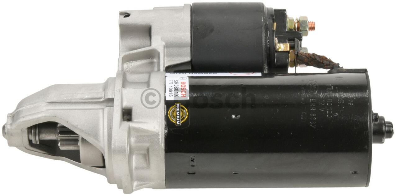 Land Rover Starter Motor (Rebuilt) NAD101490 - Bosch SR0801X