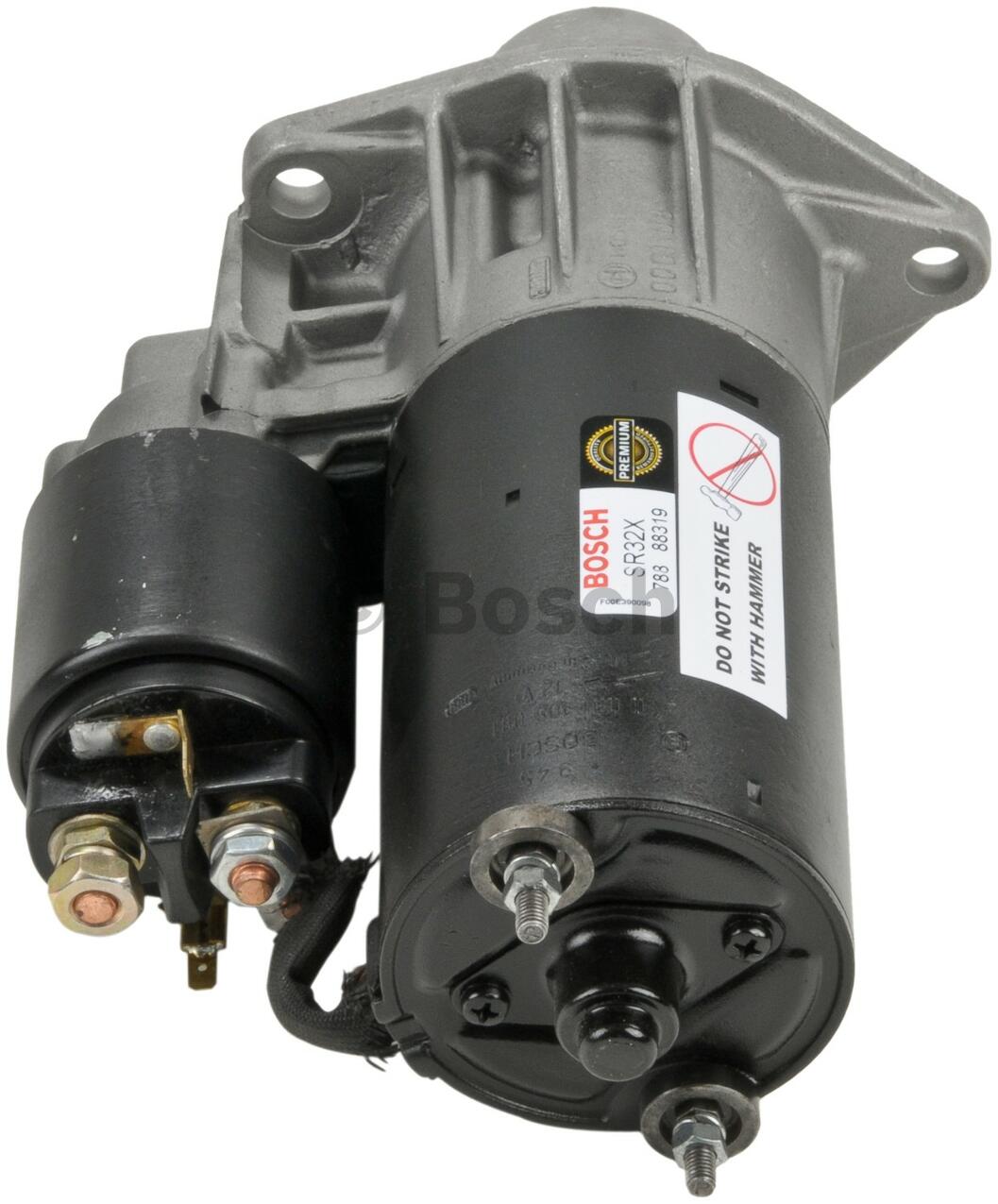 SAAB Starter Motor (Rebuilt) 8545691 - Bosch SR32X