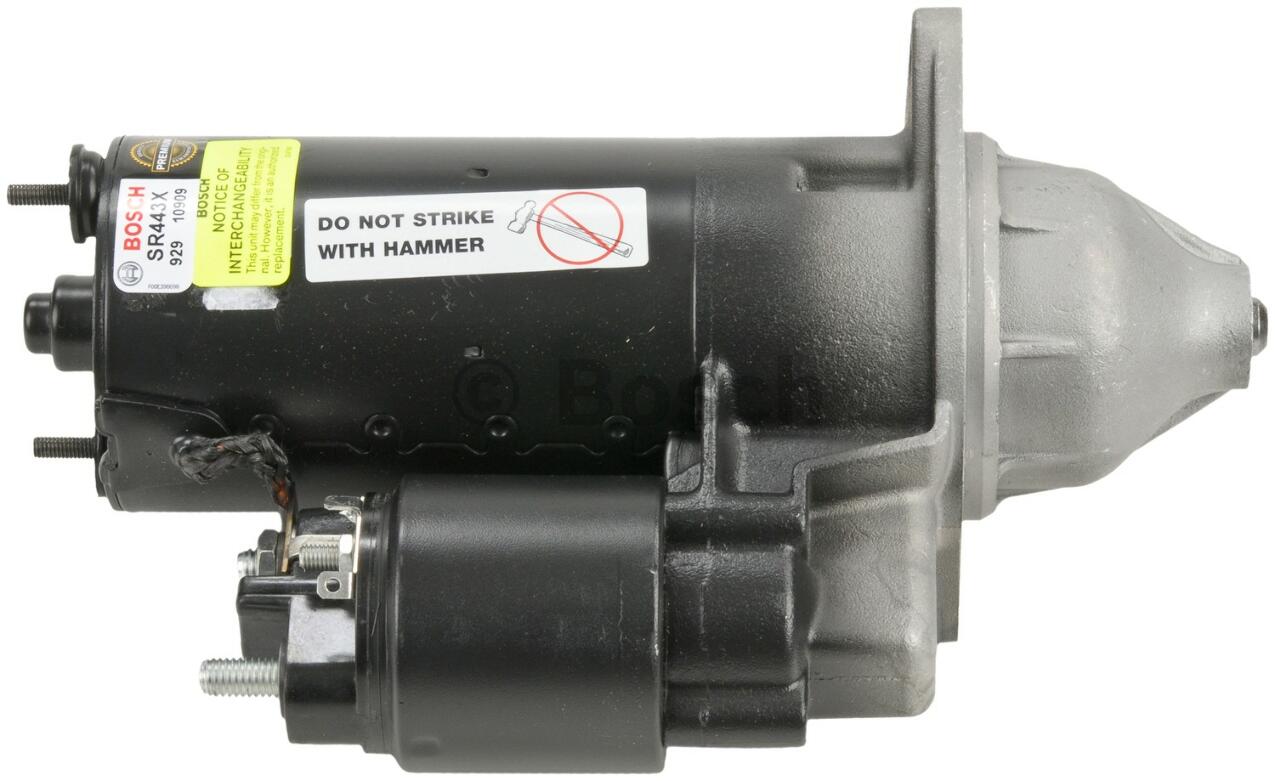 BMW Starter Motor (Rebuilt) 12411720643 - Bosch SR443X