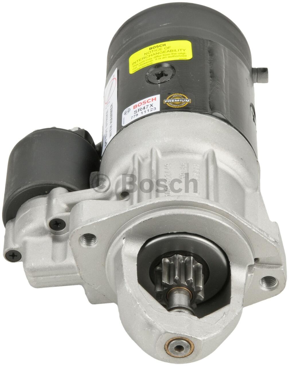 Mercedes Starter Motor (Rebuilt) 004151710180 - Bosch SR47X