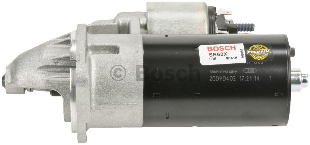 Audi Porsche Starter Motor (Rebuilt) 035911023N - Bosch SR62X