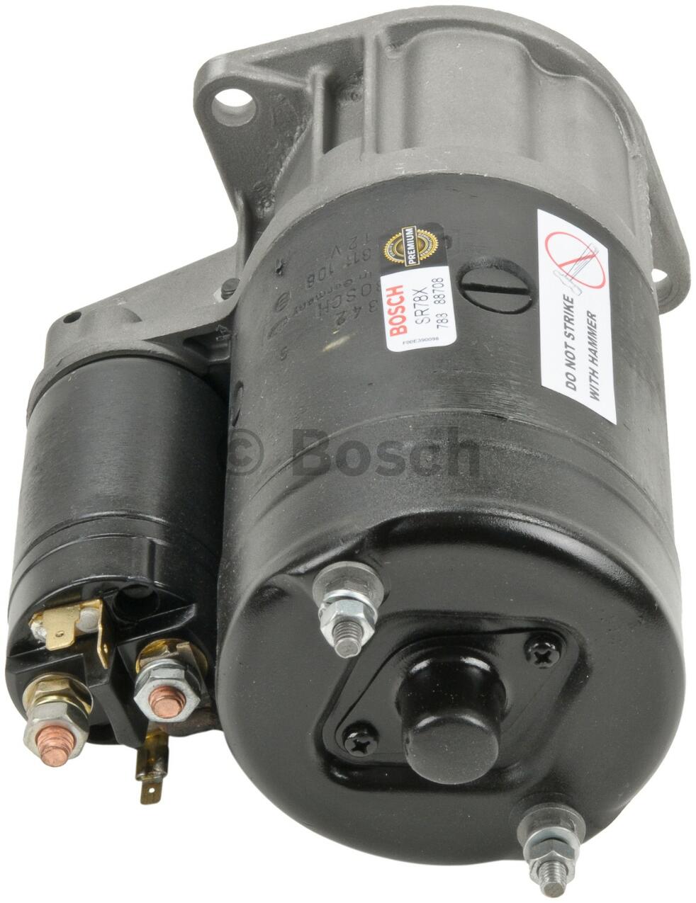 SAAB Starter Motor (Rebuilt) 8545881 - Bosch SR78X