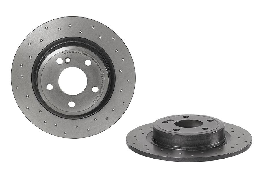 Discos De Freno Brembo Con Recubrimiento UV - Set De 2 Unidades, Tipo 3, Referencia 09.8633.11