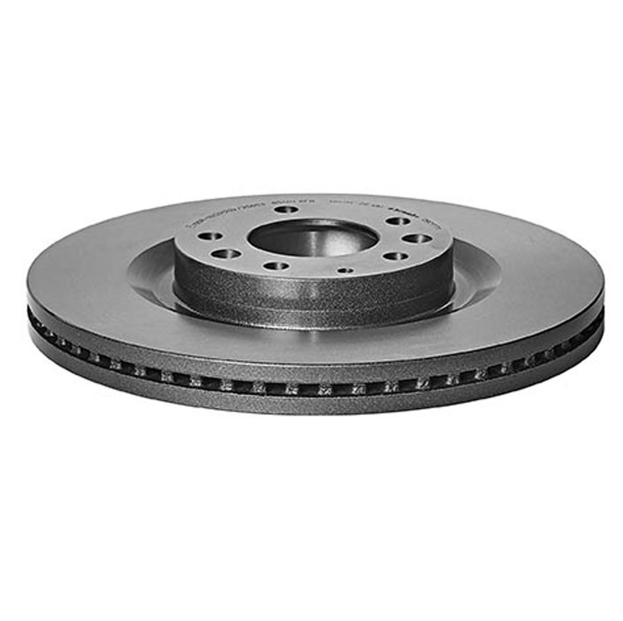 Brembo UV Coated Front Brake Rotor – 09.7012.11 – High Carbon, Low Noise, Includes Hardware Kit