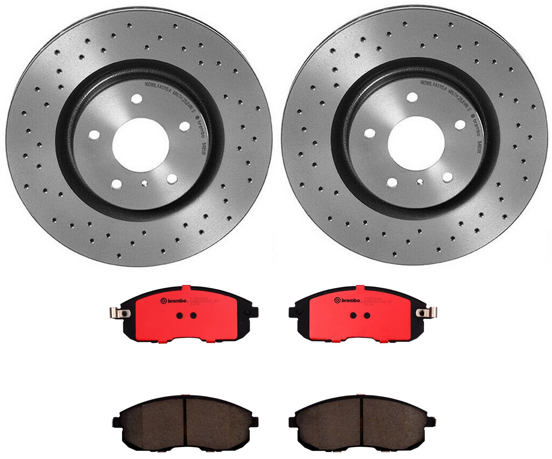 Disc Brake Pad and Rotor Kit