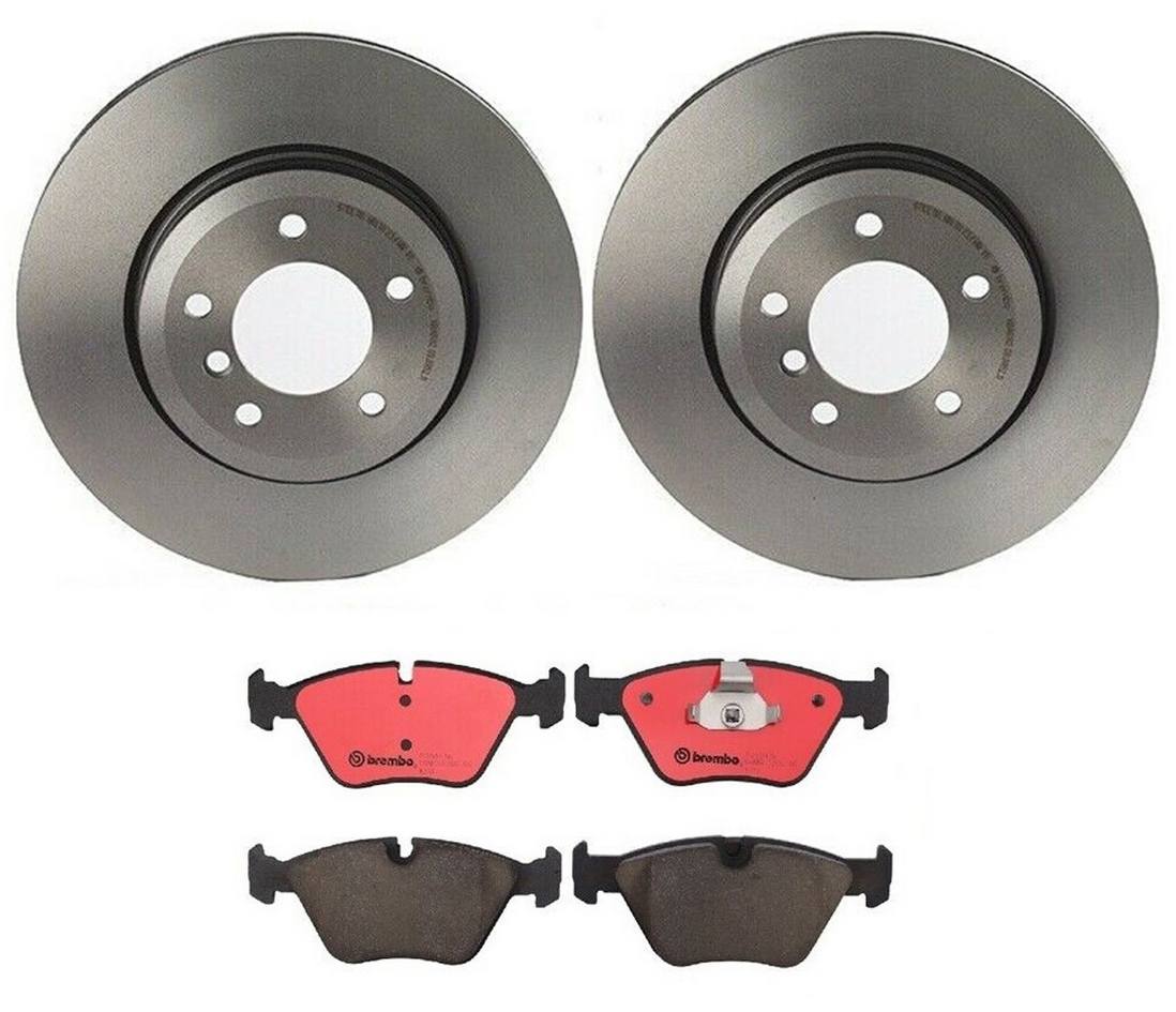 BMW Disc Brake Pad and Rotor Kit Front (325mm) (Ceramic) Brembo