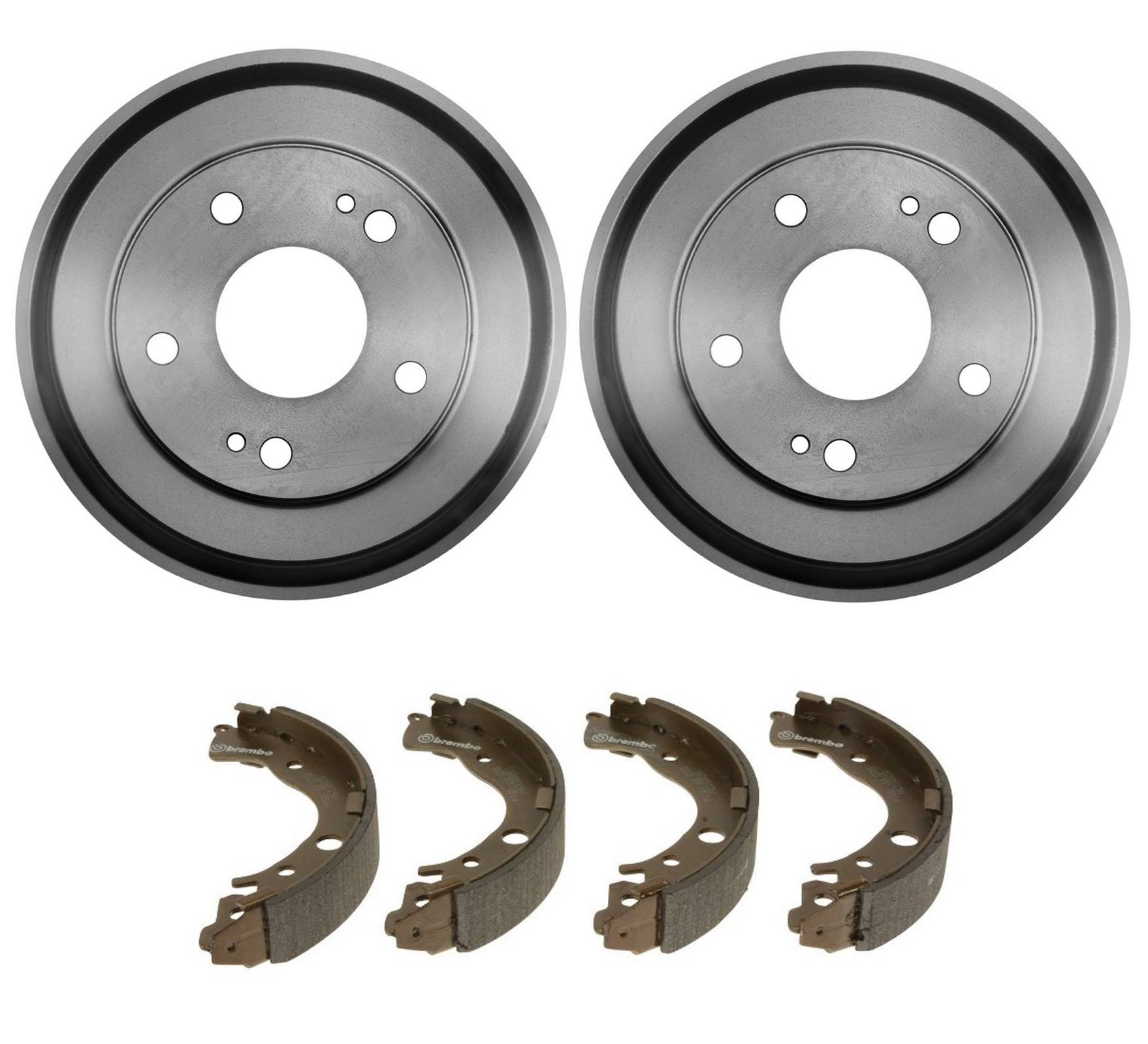 Honda Drum Brake Shoe and Drum Kit - Rear (200mm) Brembo