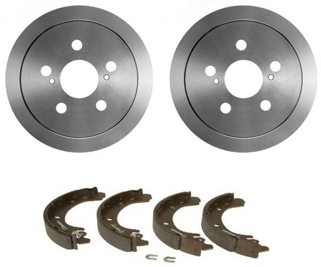 Toyota Drum Brake Shoe and Drum Kit - Rear (200mm) Brembo