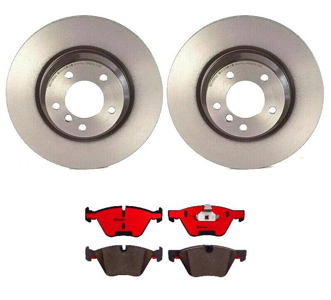 BMW Disc Brake Pad and Rotor Kit - Front (330mm) (Ceramic) Brembo