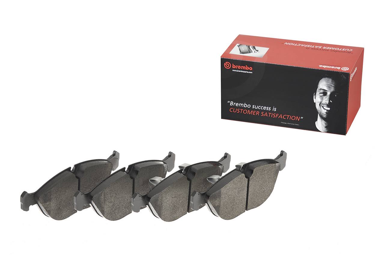 Audi BMW Mercedes Disc Brake Pad Set - Front (Low-Met) 34116761246 Brembo